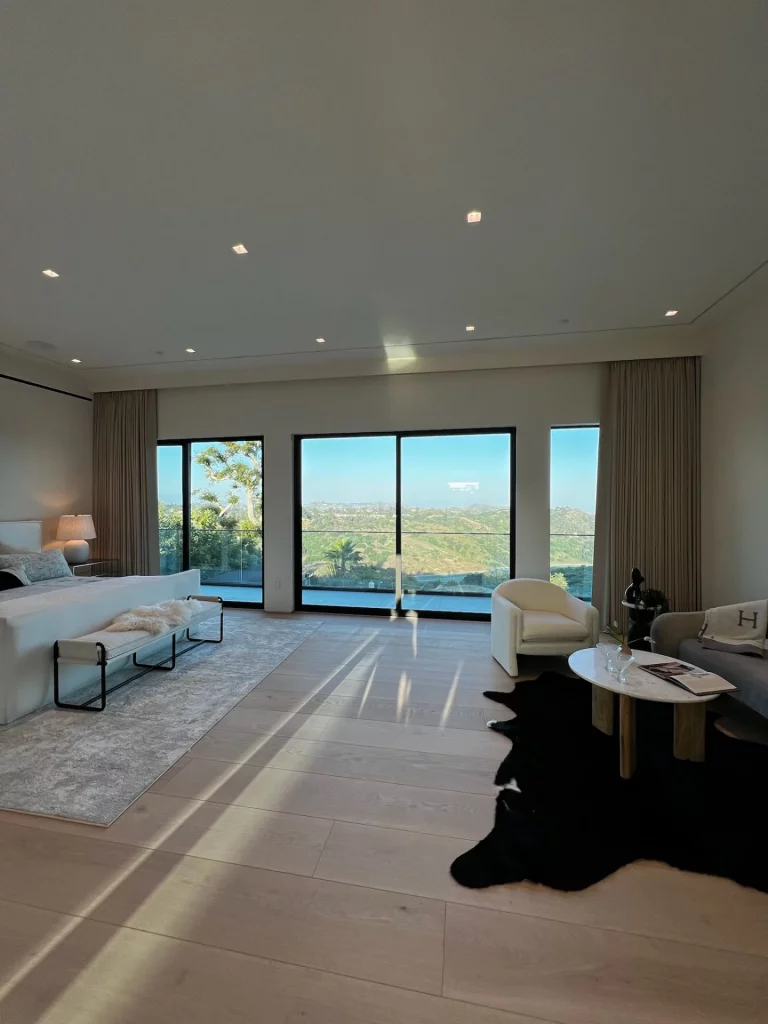 shades 5%/light filtering + drapery stack